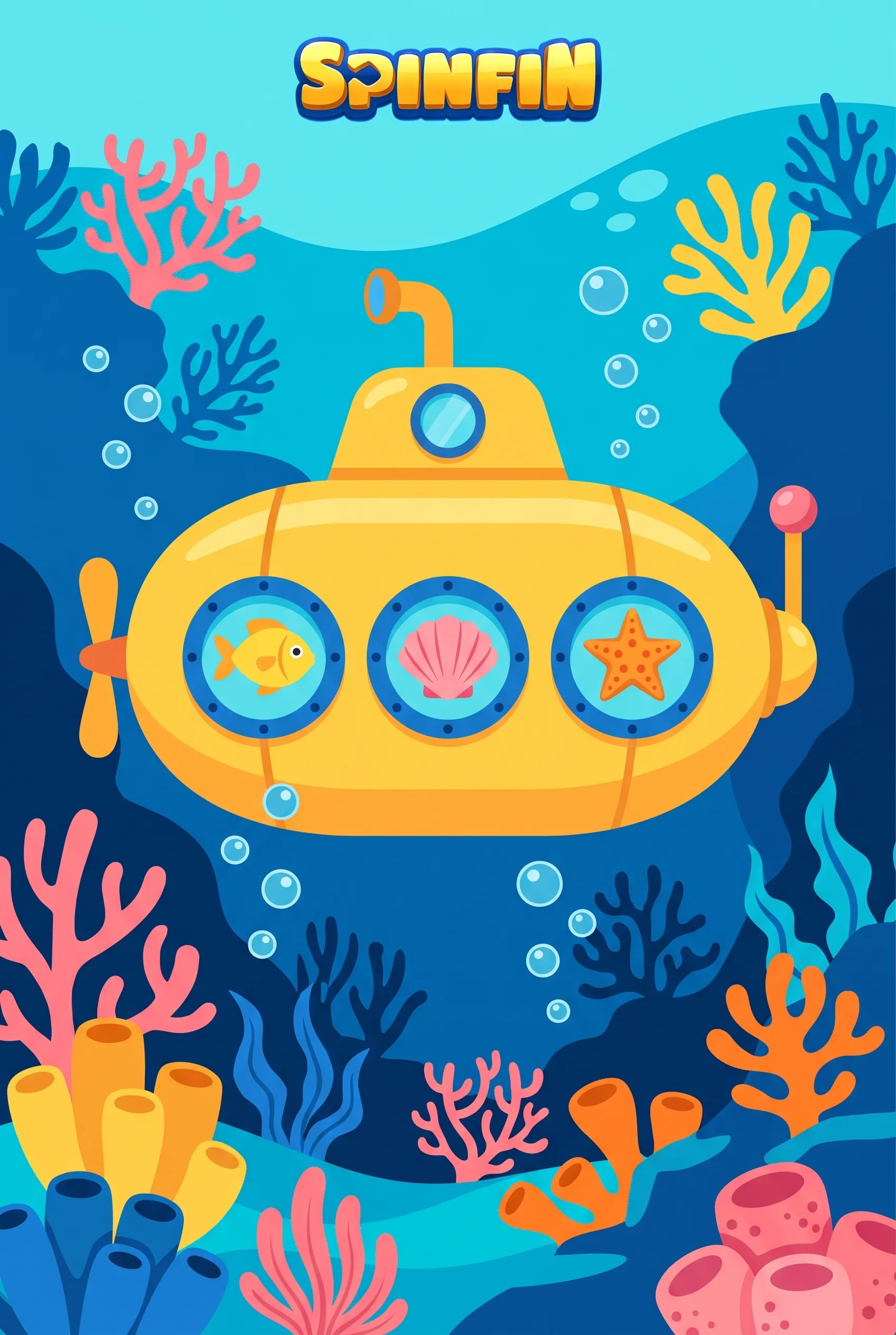 SpinFin illustration: Discover SpinFin slots